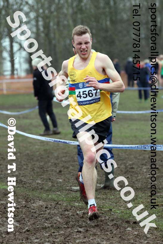 Senior mens Inter Counties Cross Country, Prestwold Hall, Loughborough. Photo: David T. Hewitson/Sports for All Pics